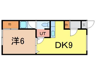 旭町スカイハイツＡの物件間取画像